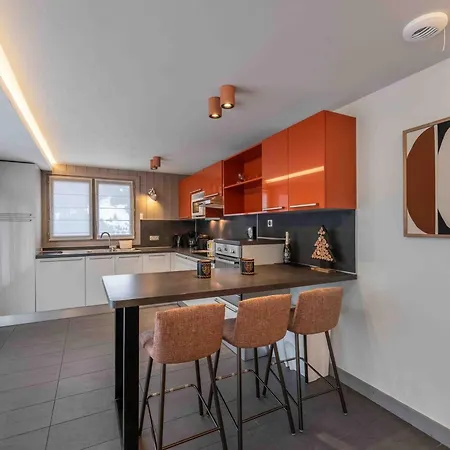 Abondance : Grand Raffine A Avec Parking Et Wifi - Fr-1-563-14 아파트