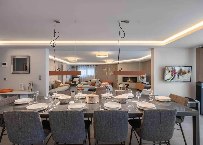 Abondance : Grand Raffine A Avec Parking Et Wifi - Fr-1-563-14 Lägenhet Courchevel