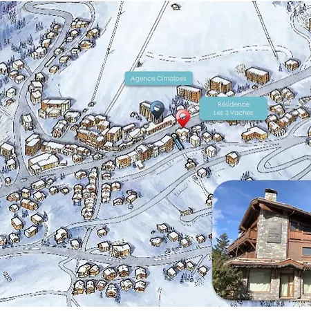 Apartment Abondance : Grand Raffine A Avec Parking Et Wifi - Fr-1-563-14 *