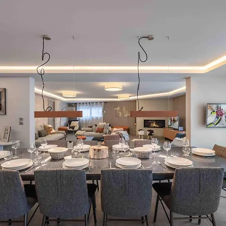 Abondance : Grand Raffine A Avec Parking Et Wifi - Fr-1-563-14 Апартаменты Куршевель